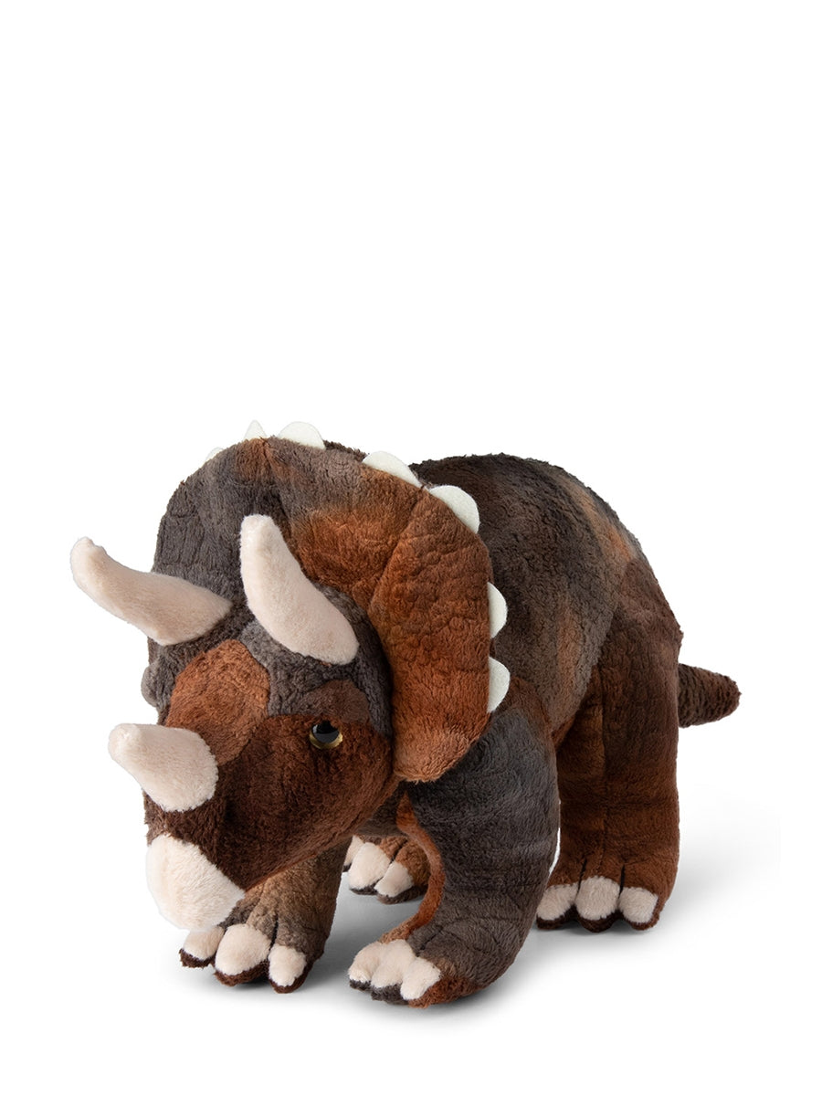 WWF Triceratops 23 cm - 9'' | Brown / Beige – Bon Ton Toys
