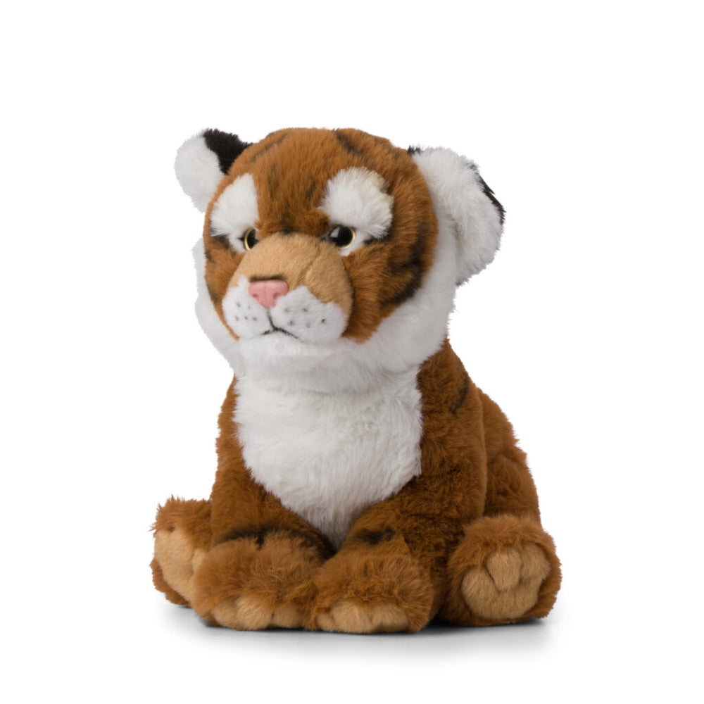 WWF ECO Tiger floppy 23 cm - 9'' | Brown / Yellow