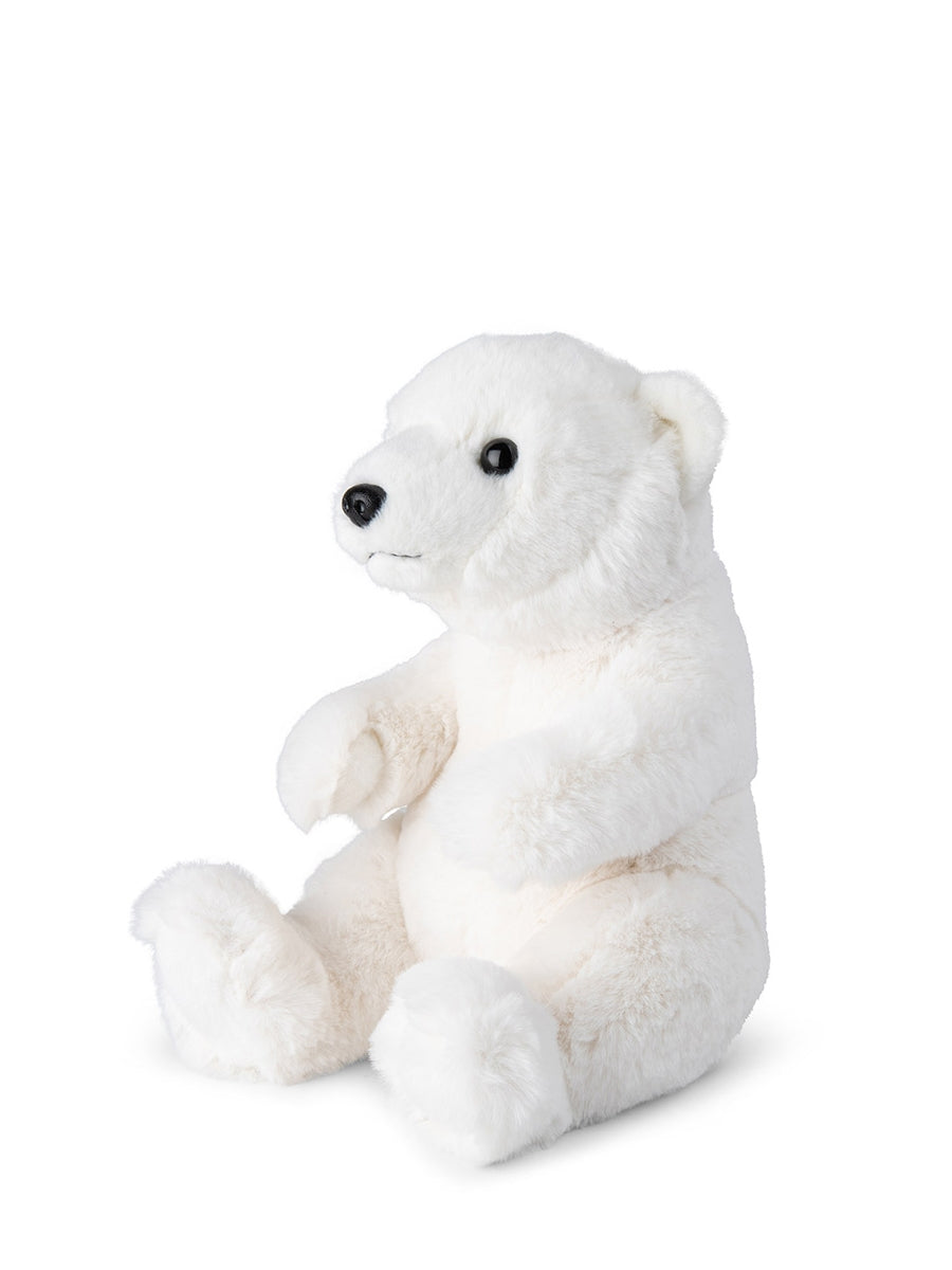 WWF ECO Polar bear sitting 23 cm - 9 | White