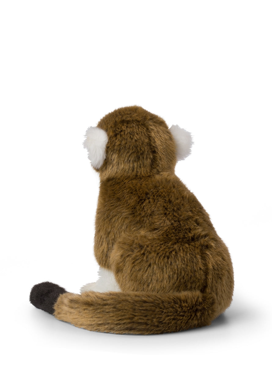 WWF Squirrel Monkey sitting 23 cm - 9'' | Brown / White