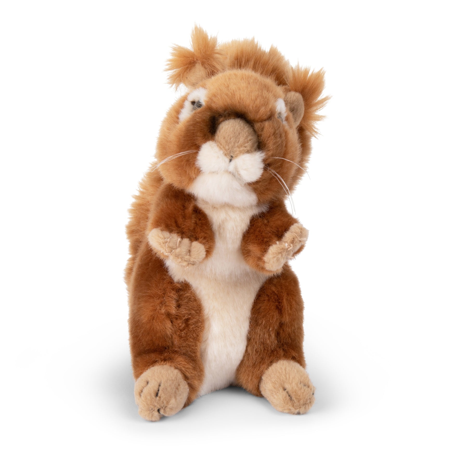 WWF Red Squirrel standing 15 cm 6 Red Brown Bon Ton Toys