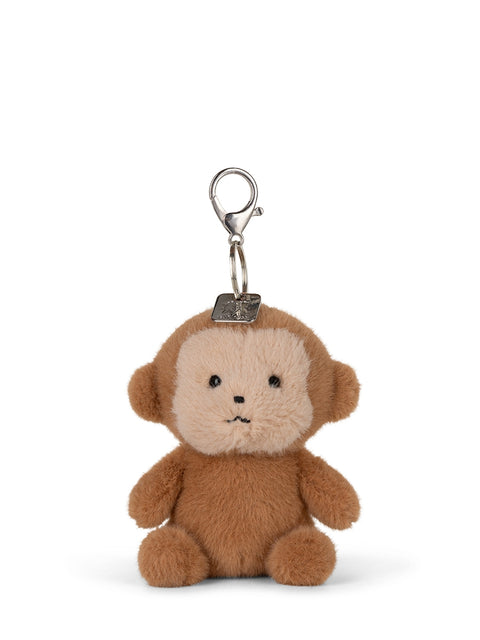 WWF ECO Fuzzy Monkey Bag Charm - 13 cm - 5 | light Brown