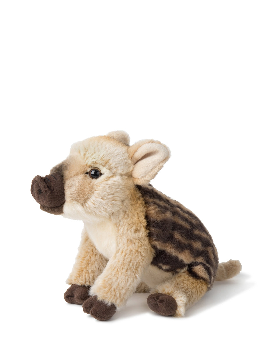 WWF Wild Boar Piglet 23 cm - 9'' | Black / Grey