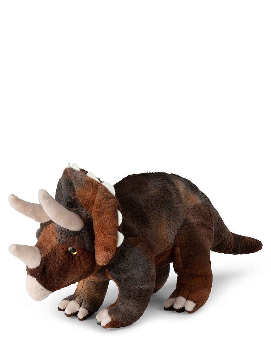 WWF Triceratops 23 cm - 9'' | Brown / Beige – Bon Ton Toys