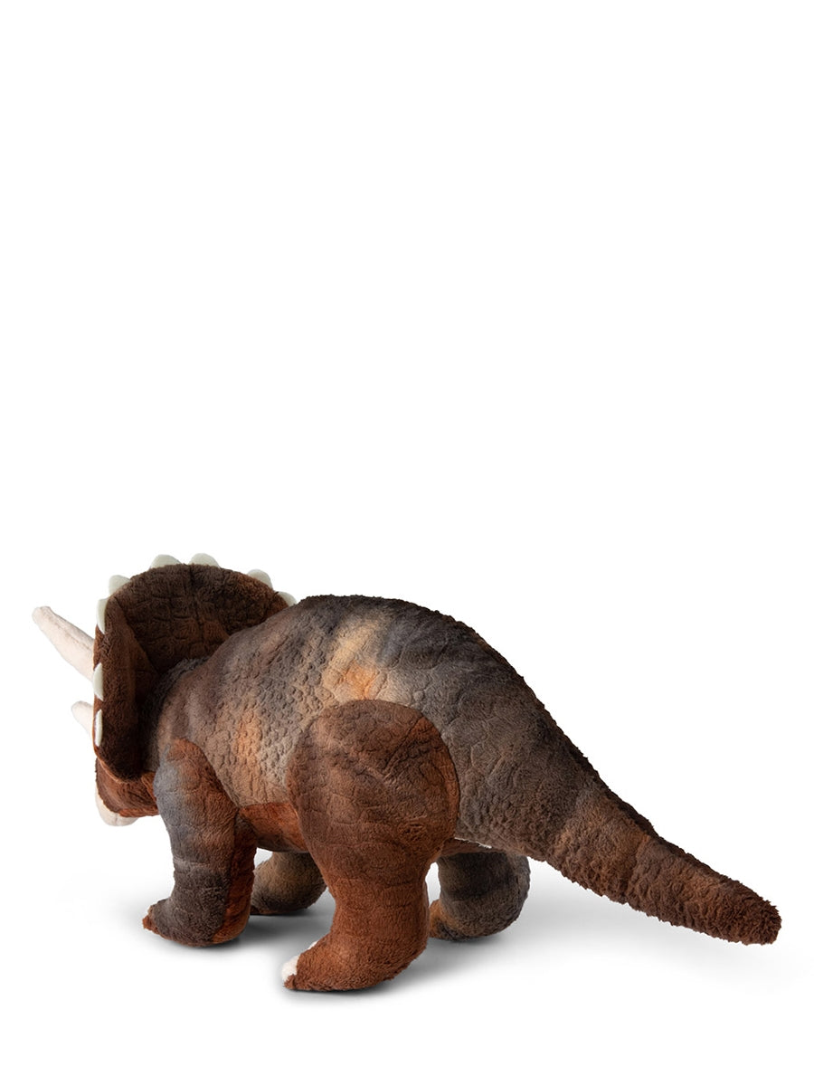 WWF Triceratops 23 cm - 9'' | Brown / Beige – Bon Ton Toys