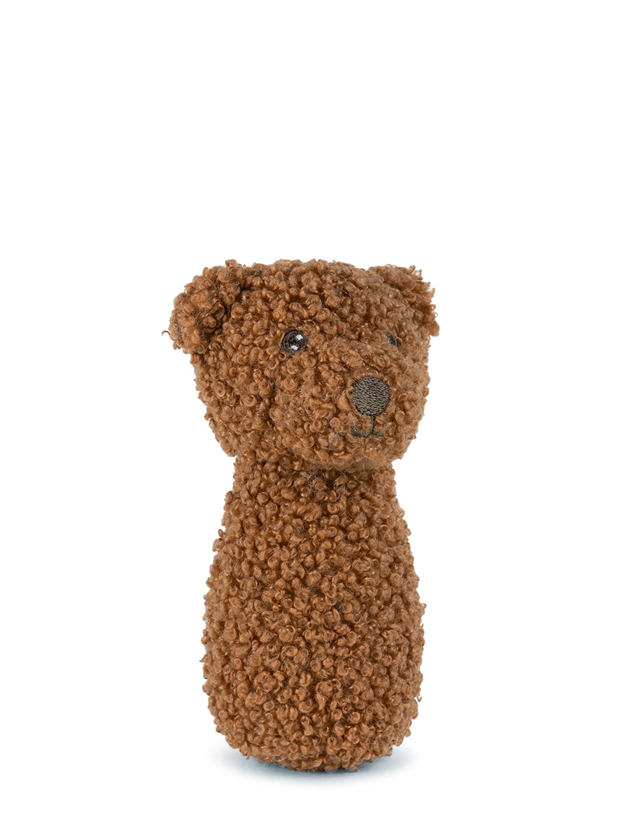 B.T. Chaps Bernie the Bear rattle in giftbox ECO 12 cm - 5'' | Brown