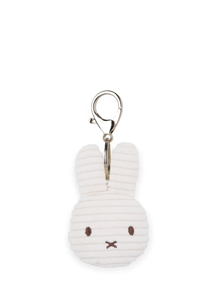 Miffy Flat Keychain ECO Corduroy | Offwhite