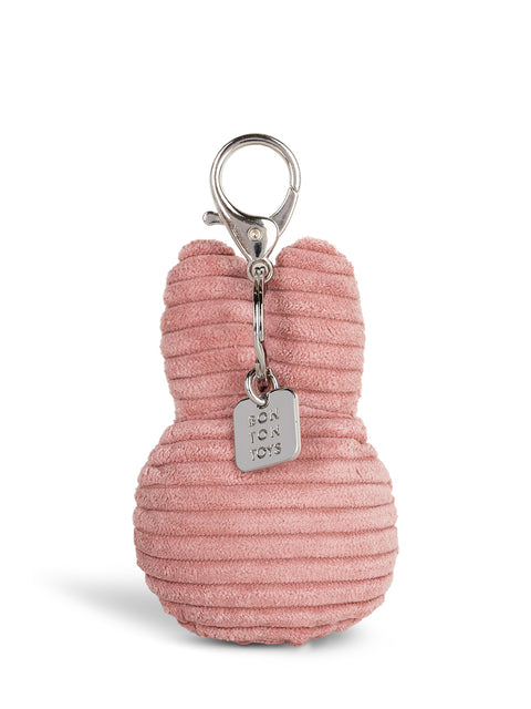 Ltd. Edition Miffy Flat Keychain ECO Corduroy | Dusty Rose