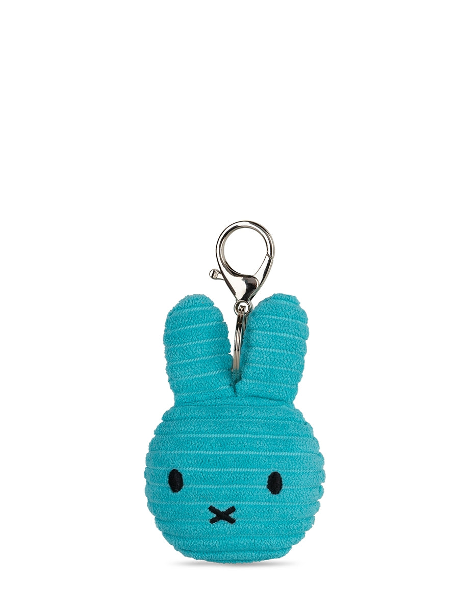 Miffy Flat Keychain ECO Corduroy | Teal