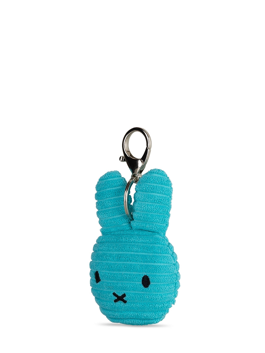 Miffy Flat Keychain ECO Corduroy | Teal