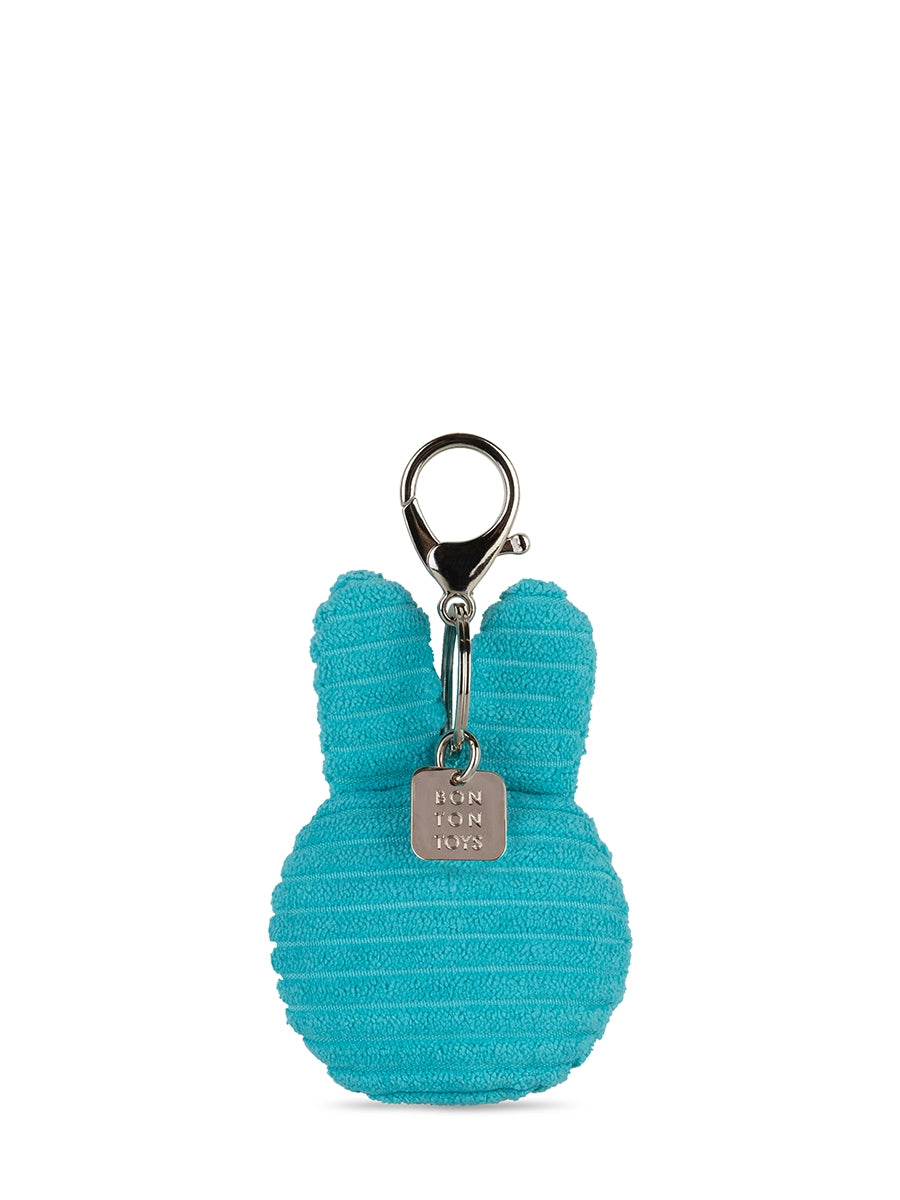 Miffy Flat Keychain ECO Corduroy | Teal