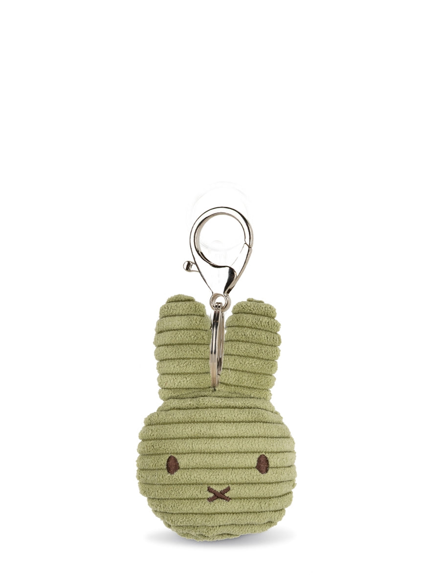 Miffy Flat Keychain ECO Corduroy | Olive Green