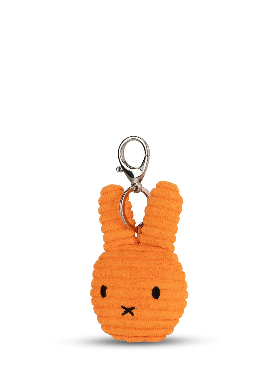 Miffy Flat Keychain ECO Corduroy | Orange