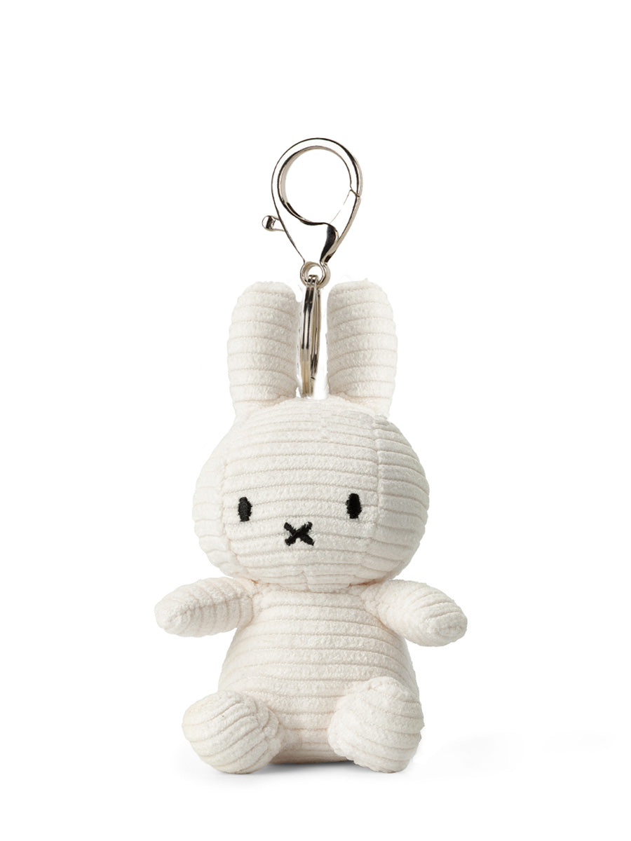 Miffy Keychain ECO Corduroy | Offwhite
