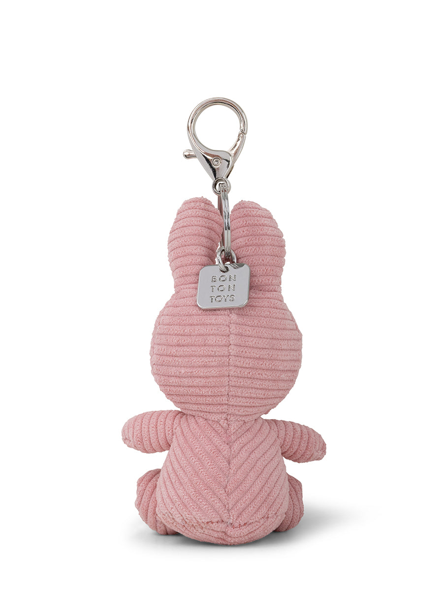 Miffy Keychain ECO Corduroy - 10 cm - 4 | Pink