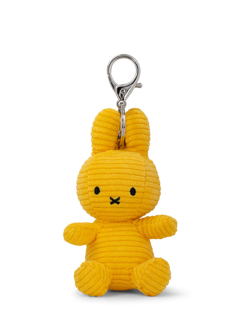 Miffy Keychain ECO Corduroy - 10 cm - 4 | Yellow