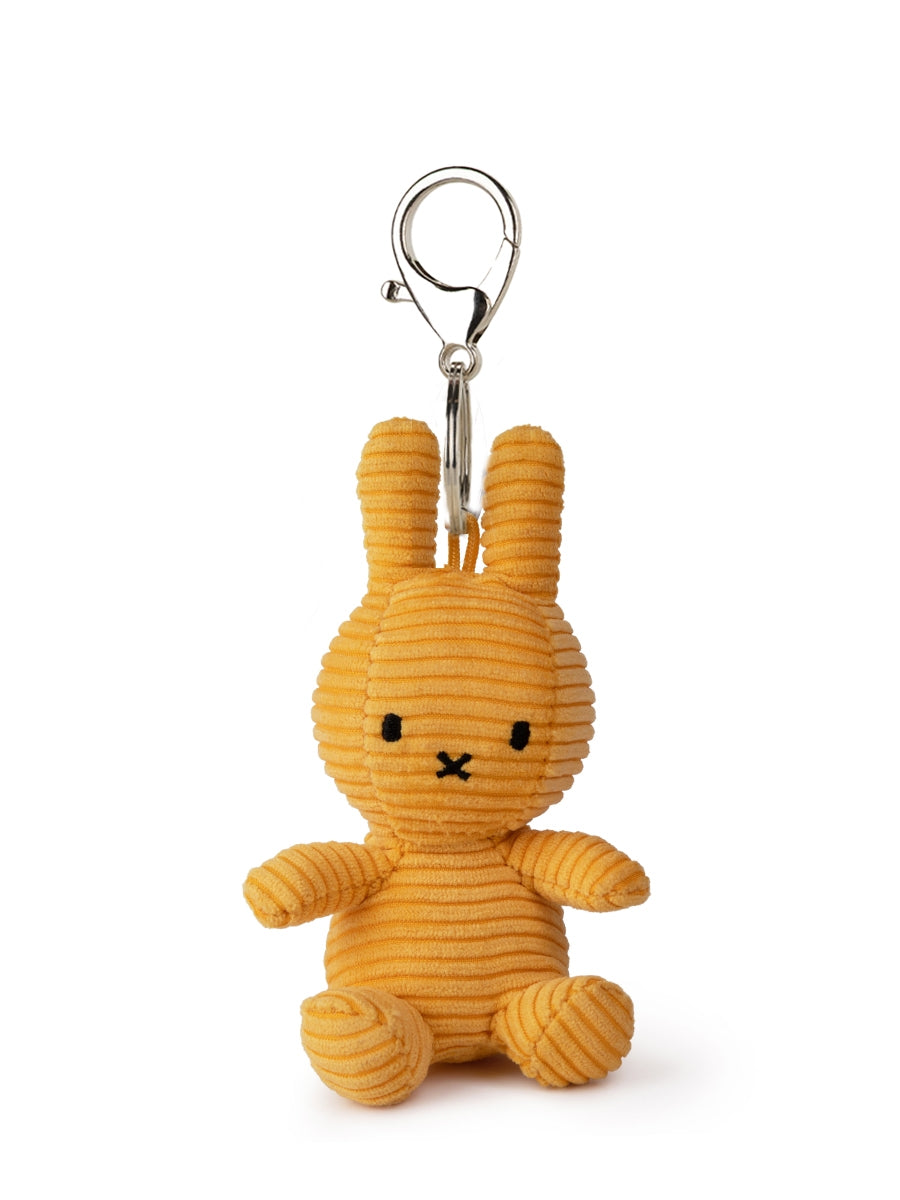 Miffy Keychain ECO Corduroy | Yellow