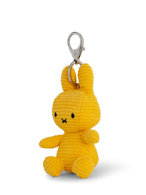 Miffy Keychain ECO Corduroy - 10 cm - 4 | Yellow