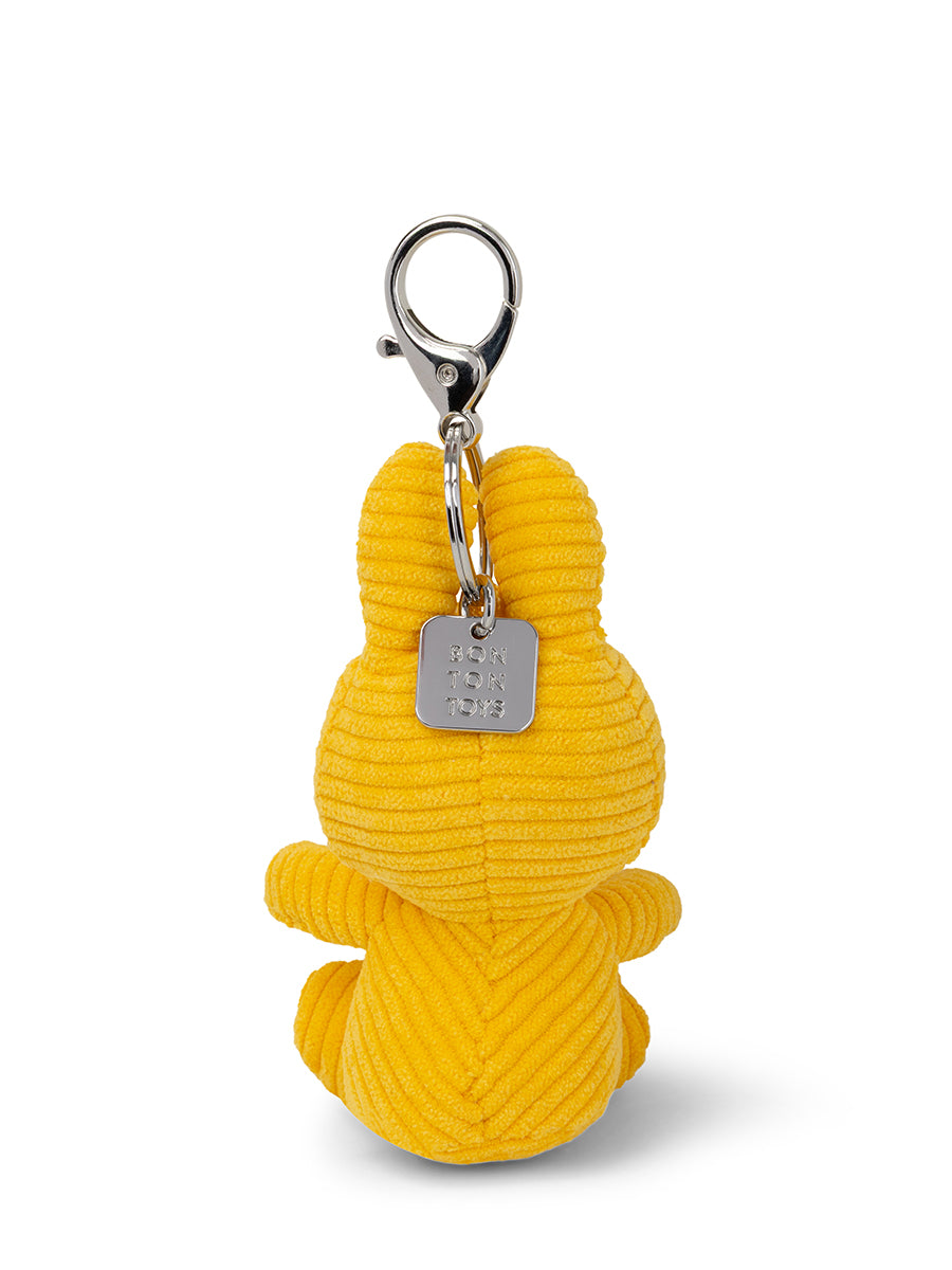 Miffy Keychain ECO Corduroy - 10 cm - 4 | Yellow