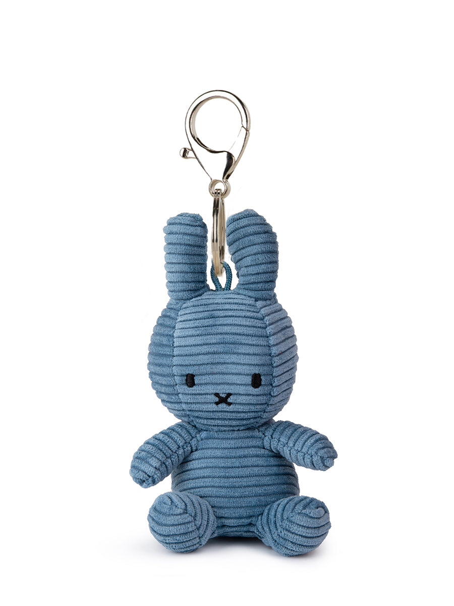 Miffy Keychain ECO Corduroy | Aviator Blue