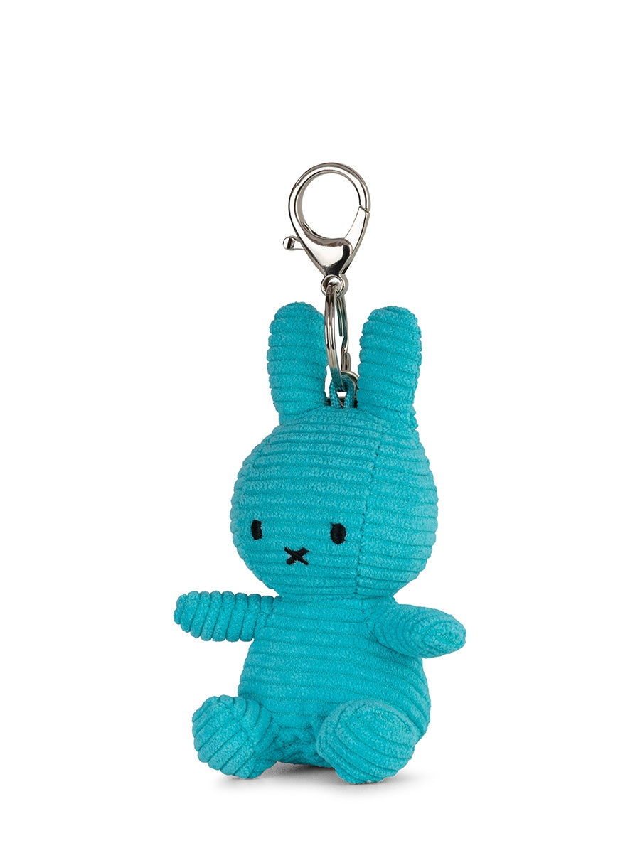 Miffy Keychain ECO Corduroy - 10 cm - 4 | Teal – Bon Ton Toys