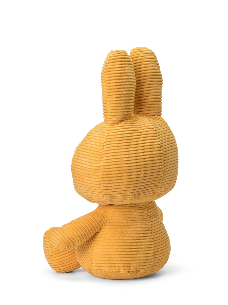 Miffy ECO Corduroy 50 cm 20 Yellow Bon Ton Toys