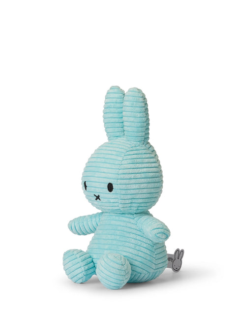 Miffy ECO Corduroy - 23 cm - 9" | Turquoise