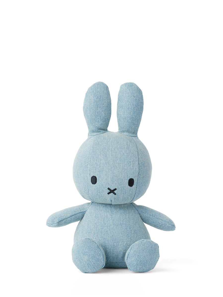 Miffy Denim 23 cm - 9'' | Light Wash Denim – Bon Ton Toys