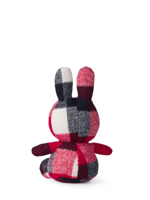 Miffy Check 23 cm - 9”'' | Red / Blue