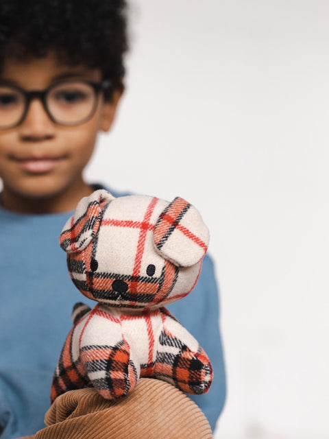 Snuffy Check Beige 21 cm - 8 | Beige