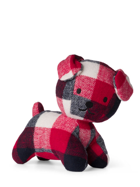 Snuffy Check 30 cm - 12 | Red / Blue