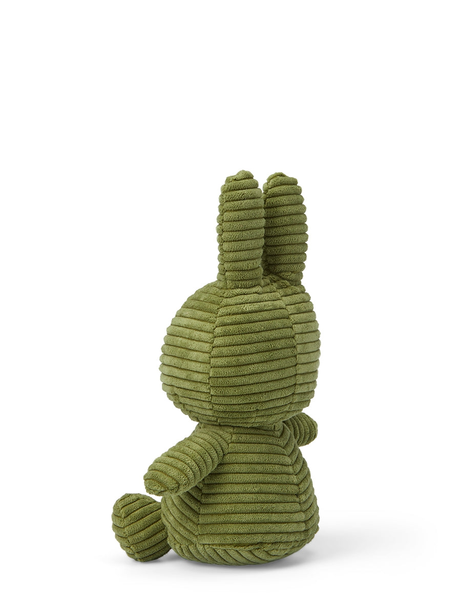 Miffy ECO Corduroy - 23 cm - 9" | Olive Green
