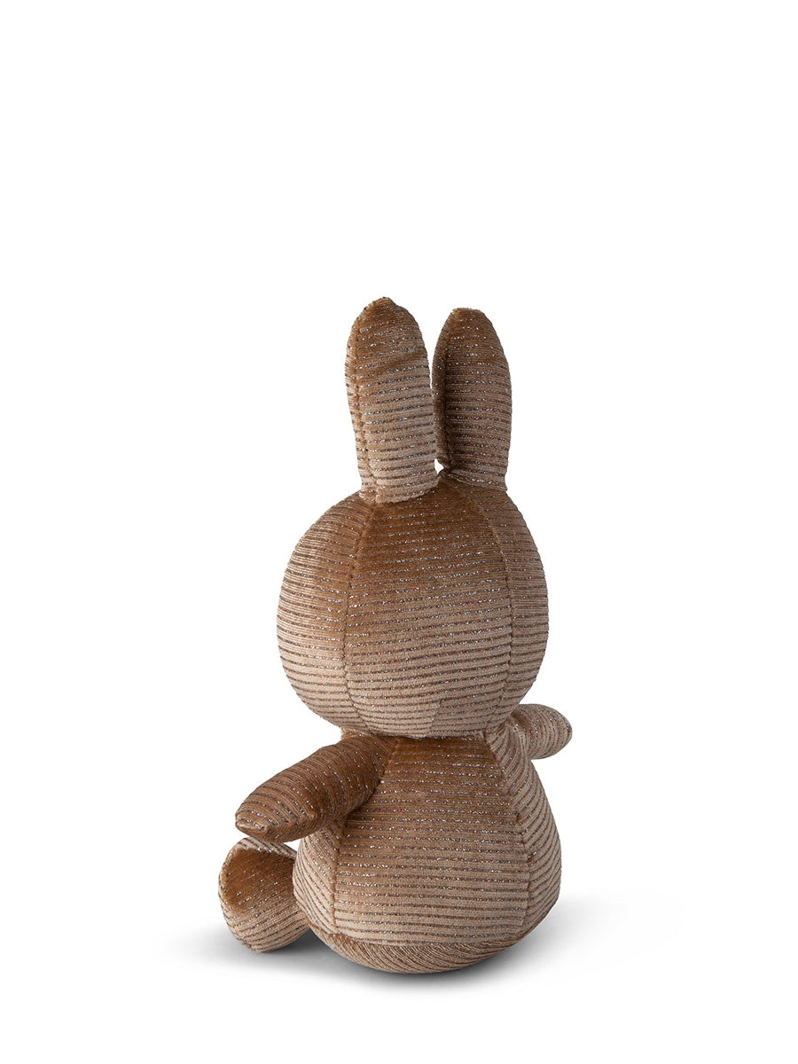 Miffy Corduroy Sparkle 23 cm - 9'' | Champagne