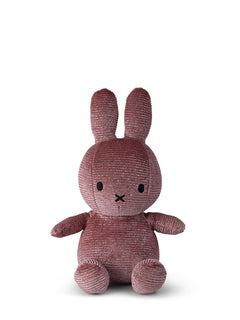 Miffy Corduroy Sparkle 23 cm - 9'' | Pink