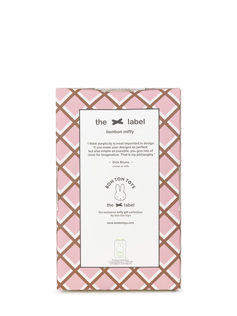 Bonbon Miffy in giftbox 23 cm - 9'' | Pink – Bon Ton Toys