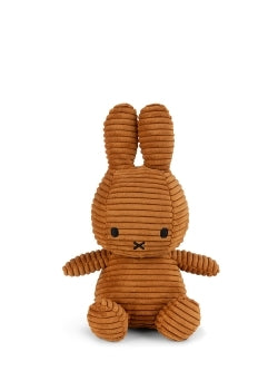 Miffy ECO Corduroy - 23 cm - 9" | Cinnamon