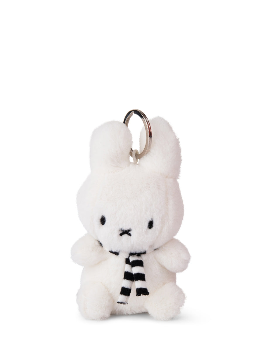Miffy with Scarf Keychain - 10 cm - 4 | White