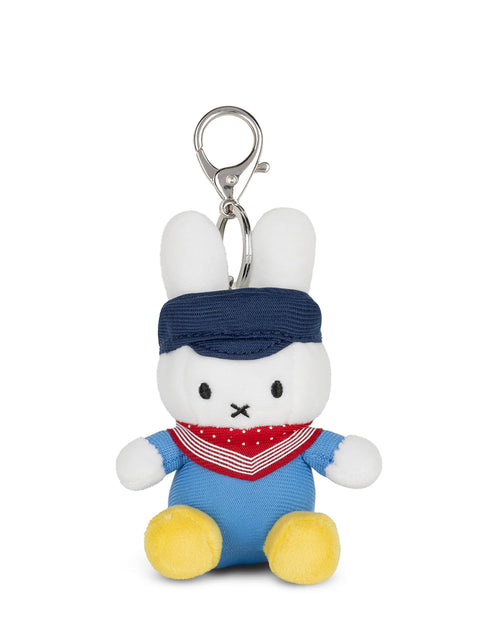 Miffy Farmer keychain - 10 cm - 4'' | Blue