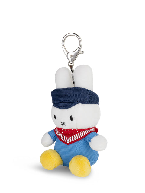 Miffy Farmer keychain - 10 cm - 4'' | Blue