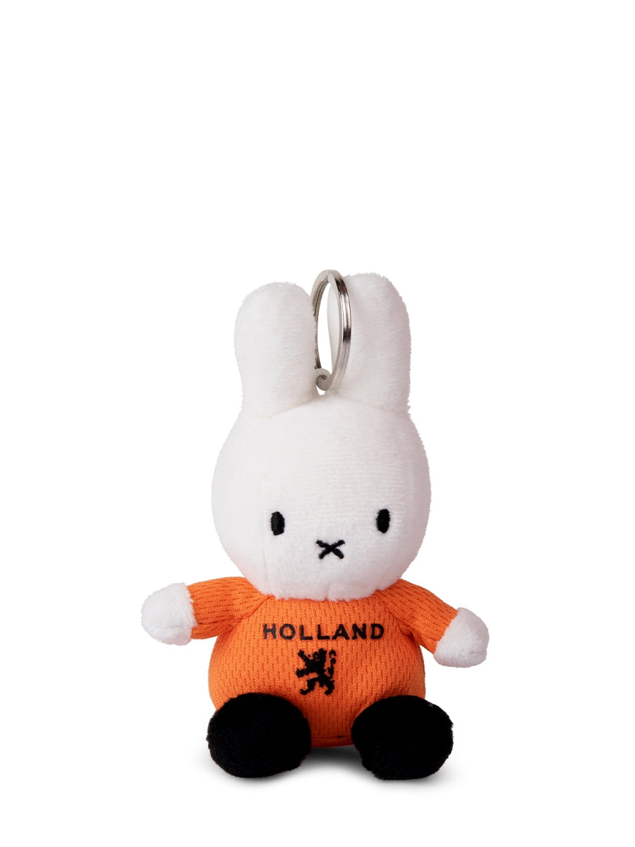 スポーツ選手 miffy Miffy Holland Football Player Keychain - 10 cm - 4 | Orange – Bon