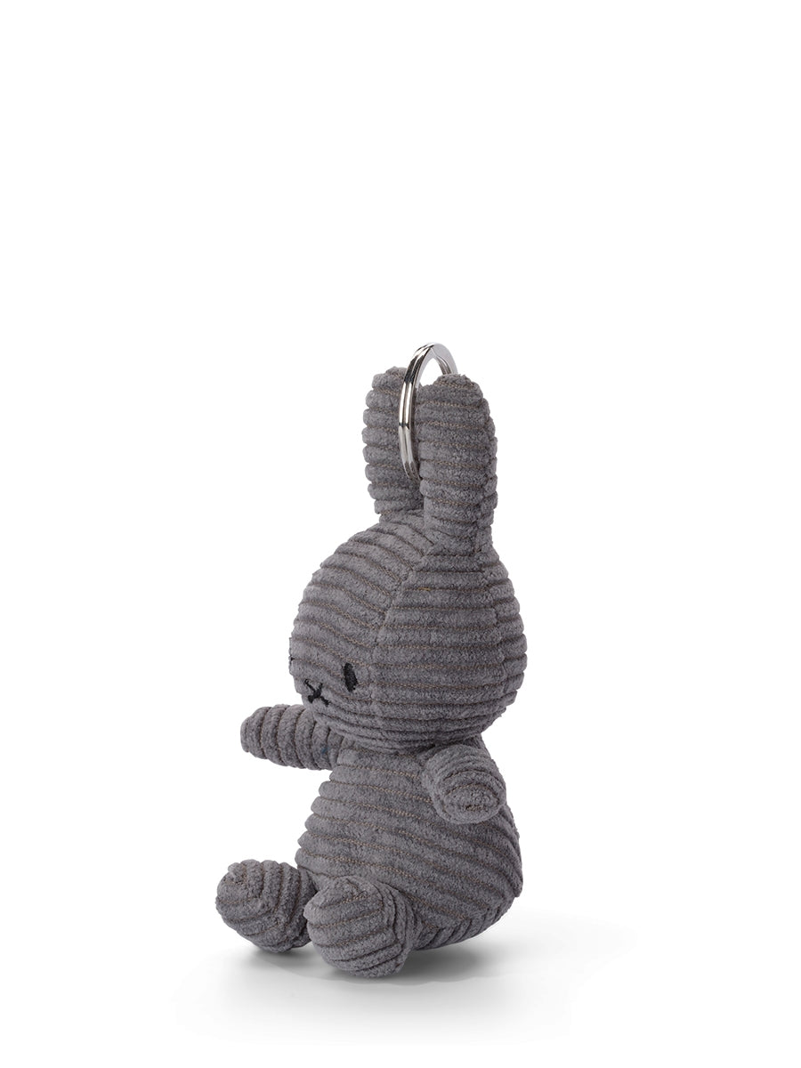 Miffy Keychain ECO Corduroy - 10 cm - 4 | Grey