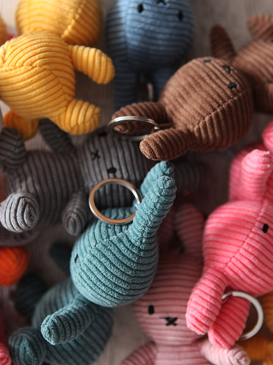 Miffy Keychain ECO Corduroy - 10 cm - 4 | Beige