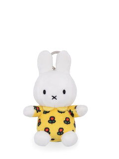 Miffy Tulip Dress Keychain - 10 cm - 4'' | White / Red