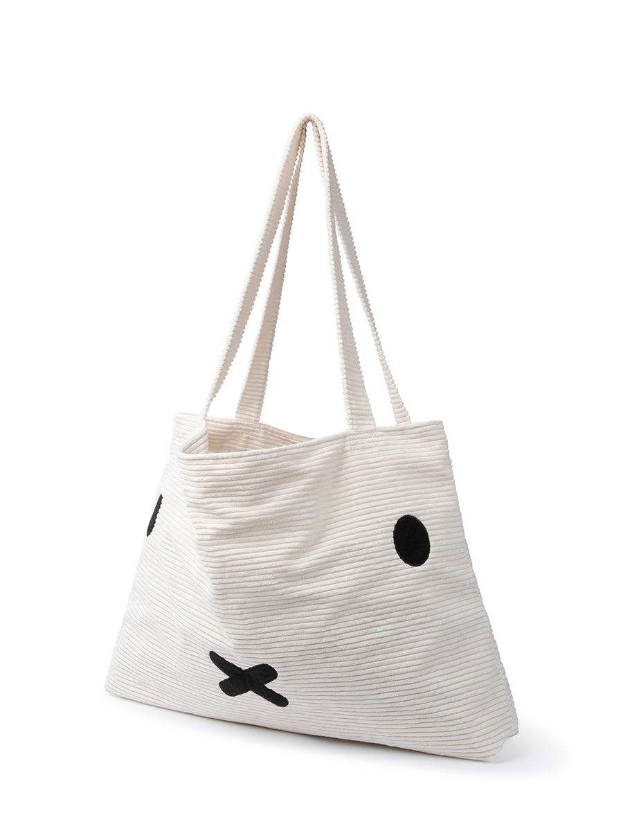 Miffy Shopping Bag Corduroy 60 cm 24 Cream Bon Ton Toys