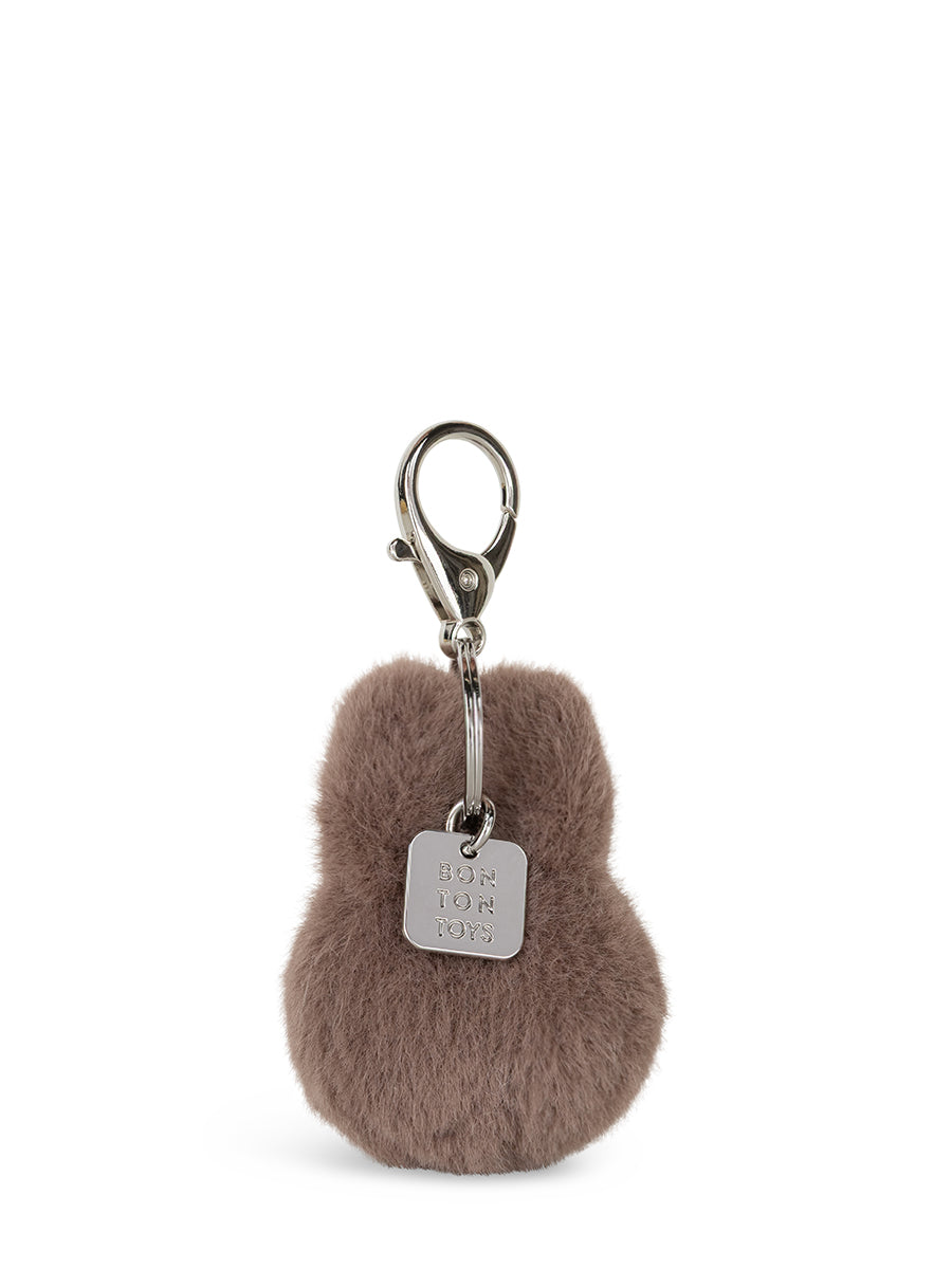Miffy ECO Fuzzy Keychain - 8 cm - 3 | Taupe