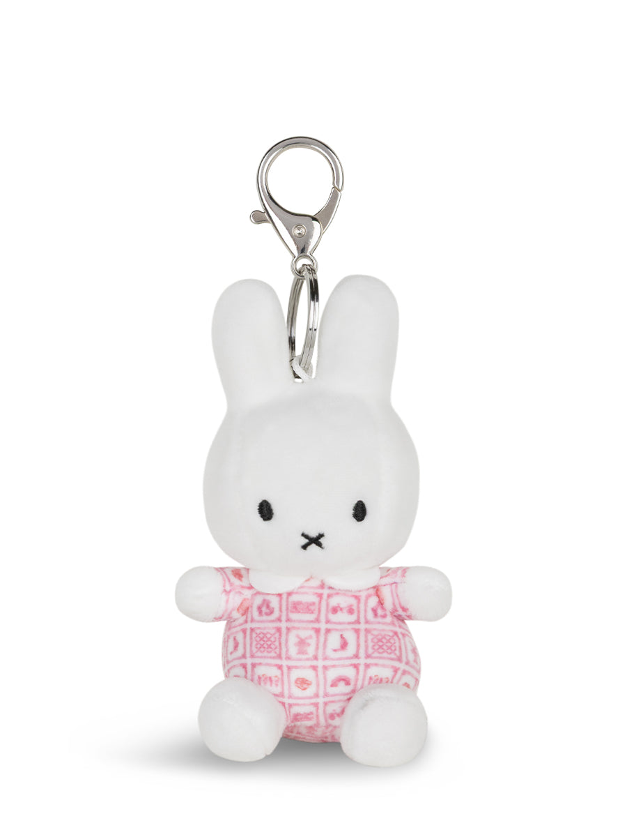 Miffy Pink Dress Keychain -  10 cm - 4'' | Pink