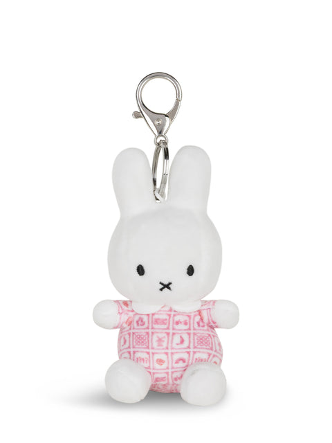 Miffy Pink Dress Keychain -  10 cm - 4'' | Pink