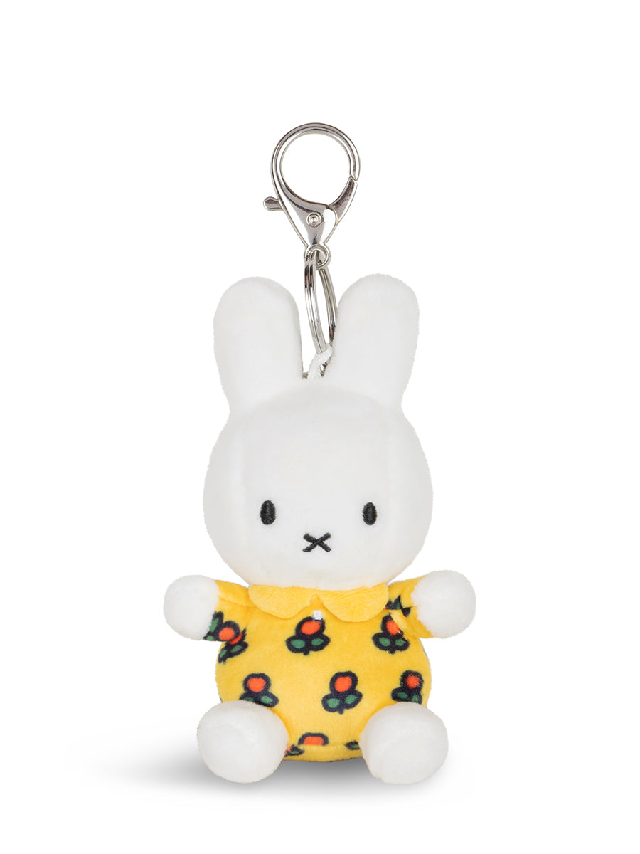 Miffy Tulip Dress Keychain - 10 cm - 4'' | Multicolor