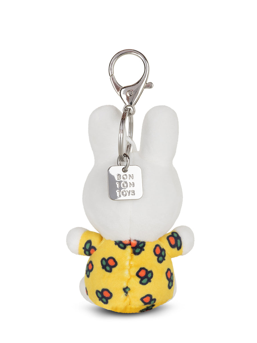 Miffy Tulip Dress Keychain - 10 cm - 4'' | Multicolor