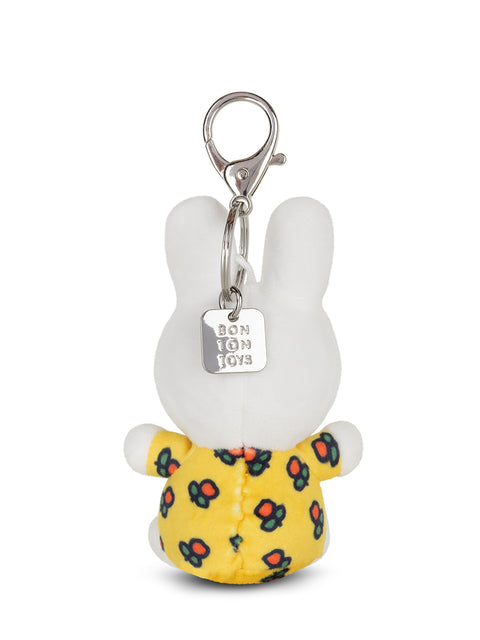 Miffy Tulip Dress Keychain - 10 cm - 4'' | Multicolor